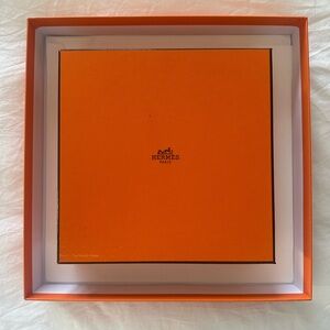 Two Hermes gift boxes